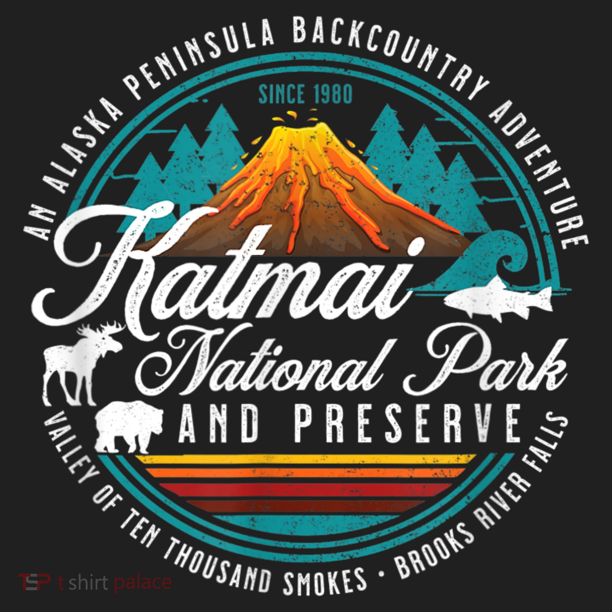 Katmai National Park Preserve Alaska Bear Watching Salmon Women's Sweatshirt