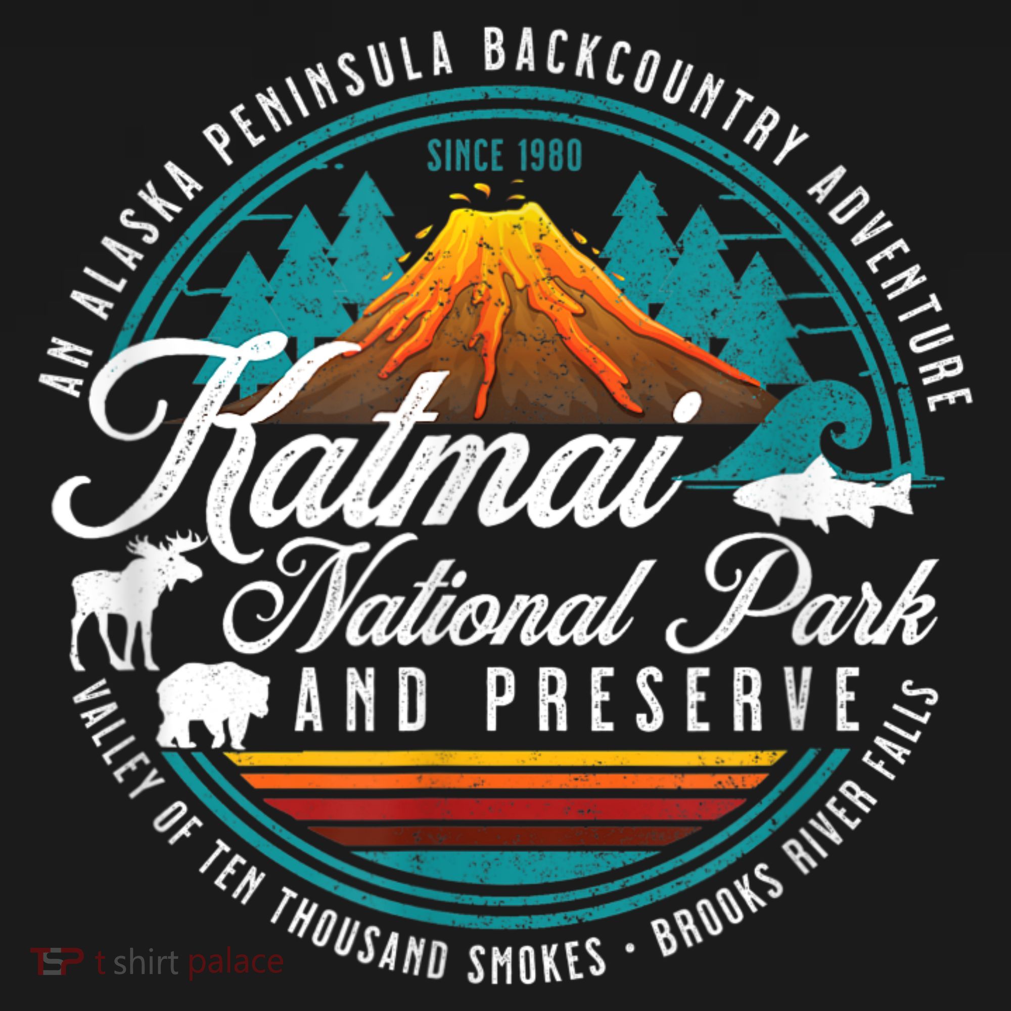 Katmai National Park Preserve Alaska Bear Watching Salmon Women's Hoodie