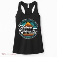 Katmai National Park Preserve Alaska Bear Watching Salmon Women's Tank Top thumb 0
