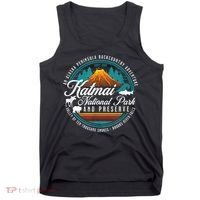 Katmai National Park Preserve Alaska Bear Watching Salmon Tank Top thumb 0