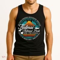 Katmai National Park Preserve Alaska Bear Watching Salmon Tank Top thumb 3