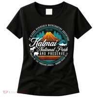 Katmai National Park Preserve Alaska Bear Watching Salmon Women's T-Shirt thumb 0