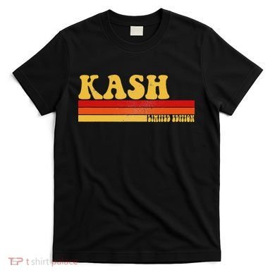 Kash Name Personalized Idea Retro Vintage Kash T-Shirt