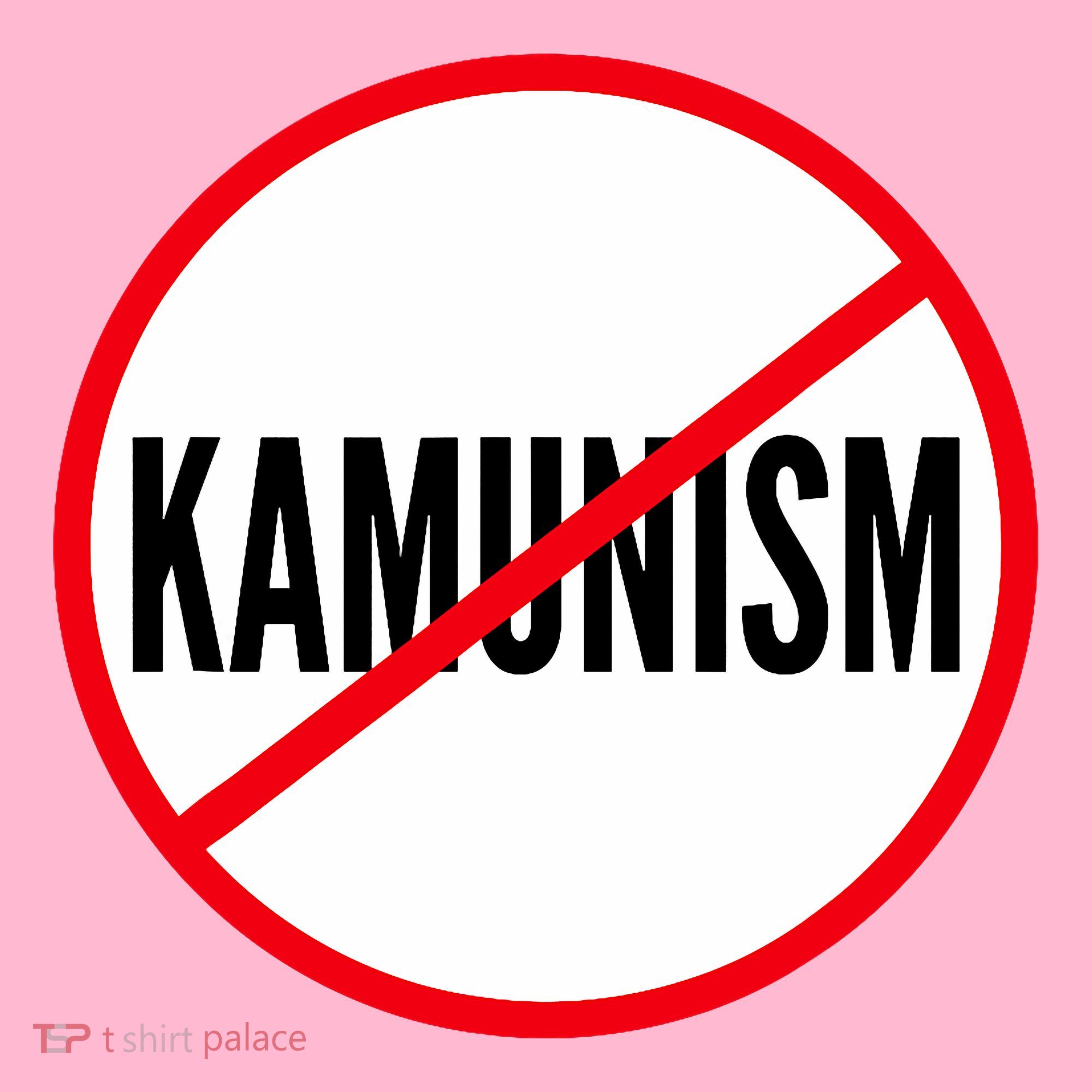 Kamunism No To Kamunism Coaster