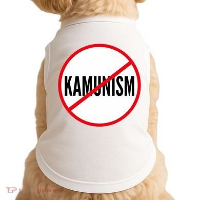 Kamunism No To Kamunism Doggie Tank