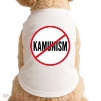 Kamunism No To Kamunism Doggie Tank thumb 0
