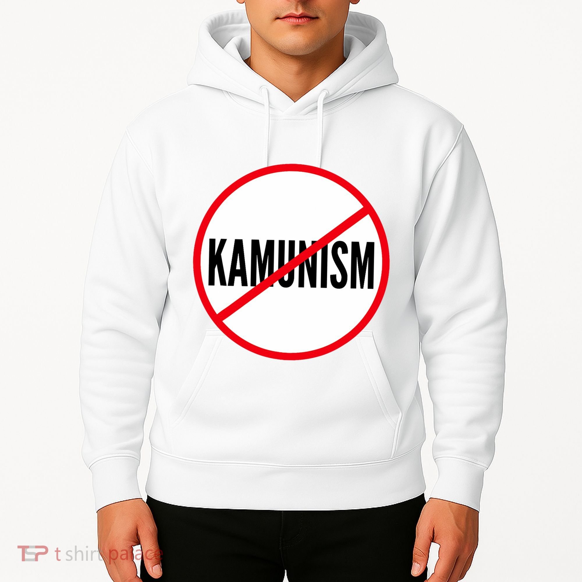 Kamunism No To Kamunism Hoodie