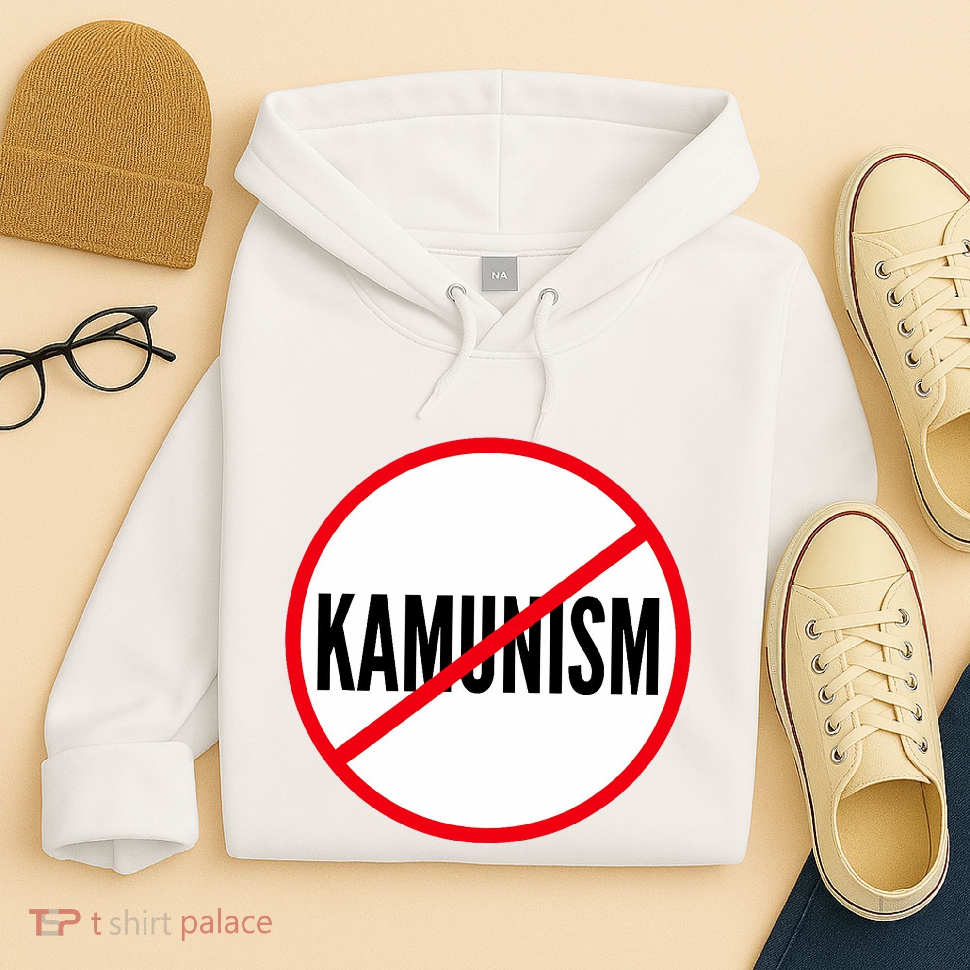 Kamunism No To Kamunism Hoodie