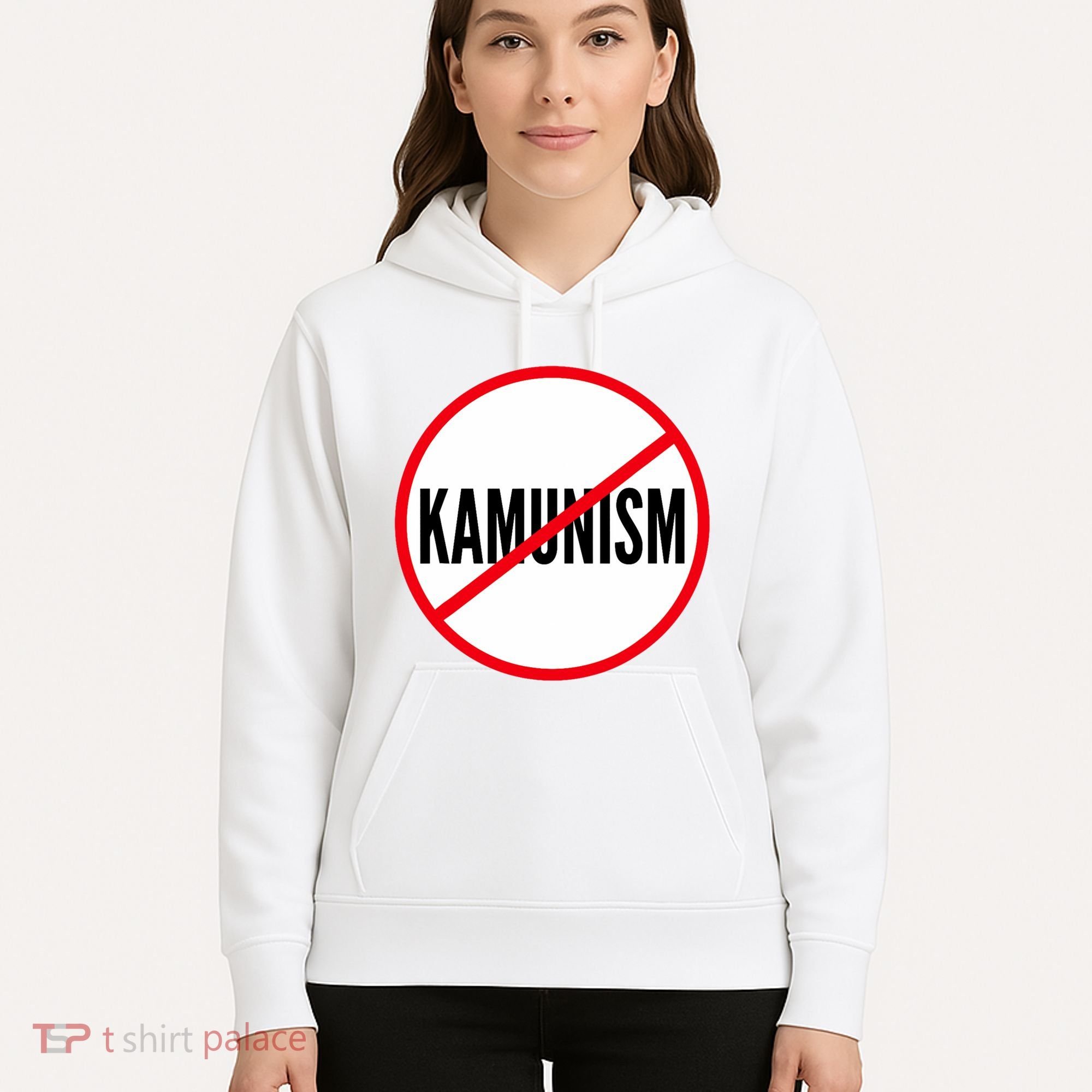 Kamunism No To Kamunism Hoodie