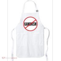 Kamunism No To Kamunism Apron thumb 0