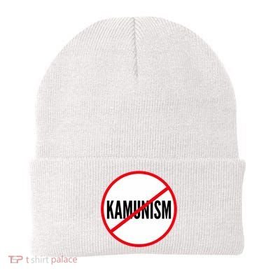 Kamunism No To Kamunism Beanie