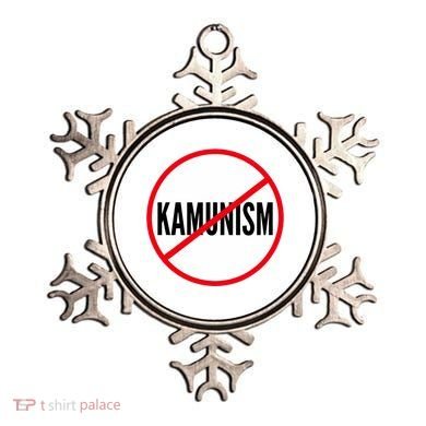 Kamunism No To Kamunism Ornament