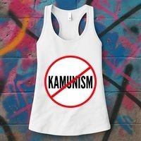 Kamunism No To Kamunism Women's Tank Top thumb 3