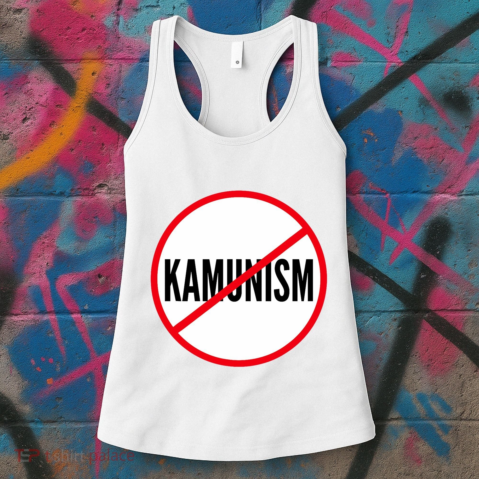 Kamunism No To Kamunism Women's Tank Top