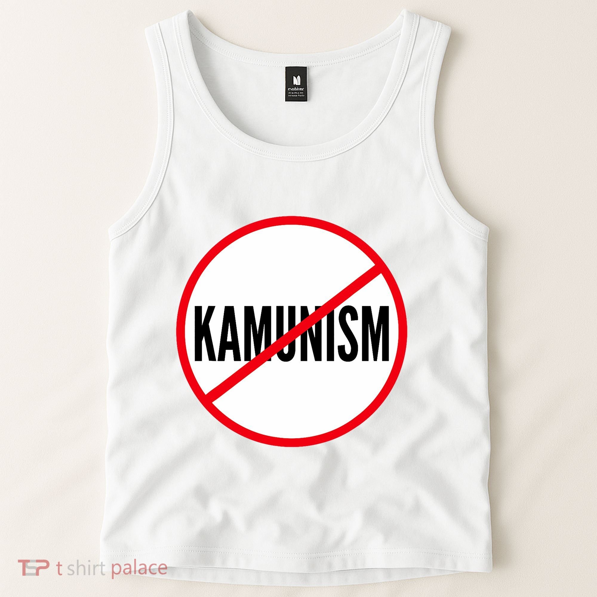 Kamunism No To Kamunism Tank Top