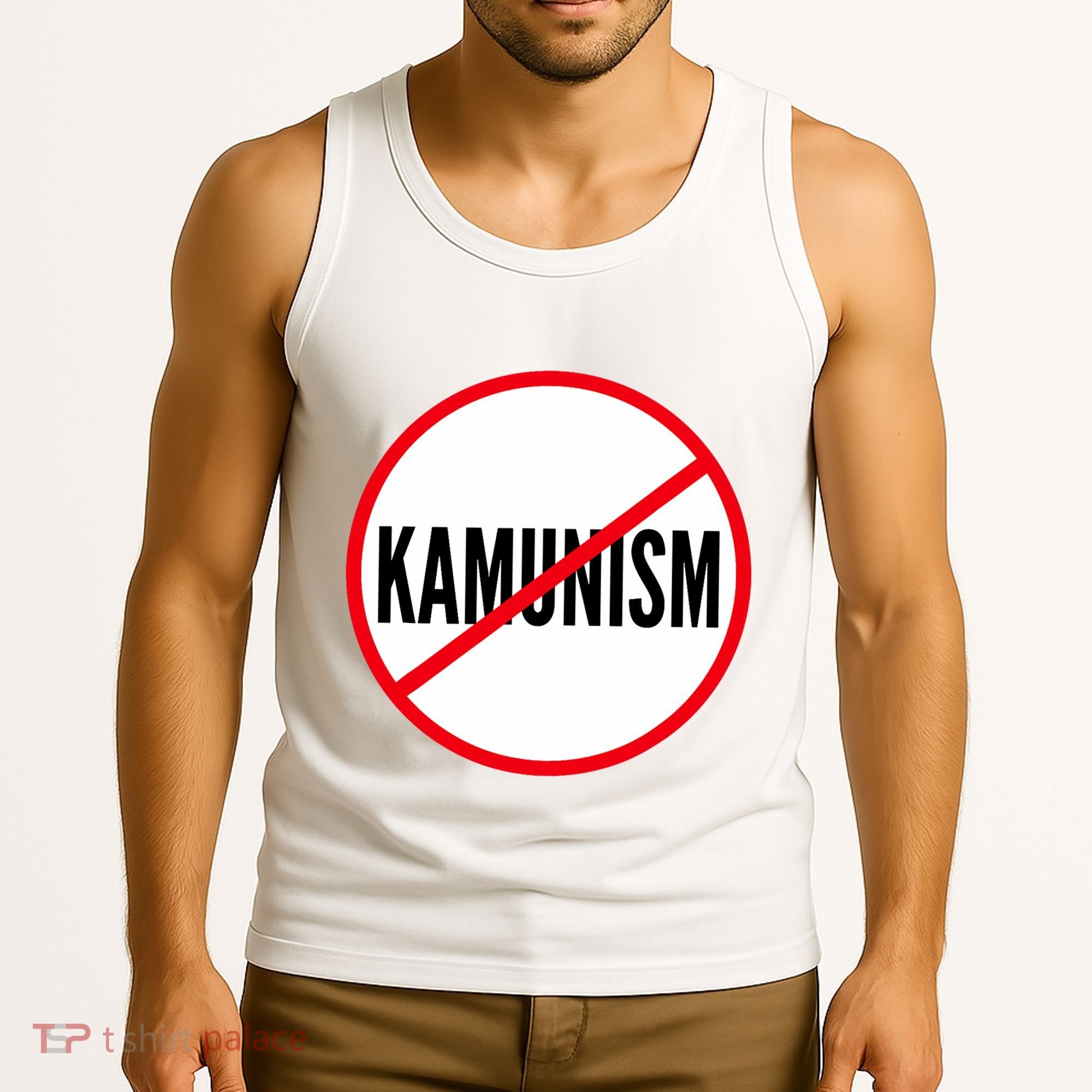 Kamunism No To Kamunism Tank Top