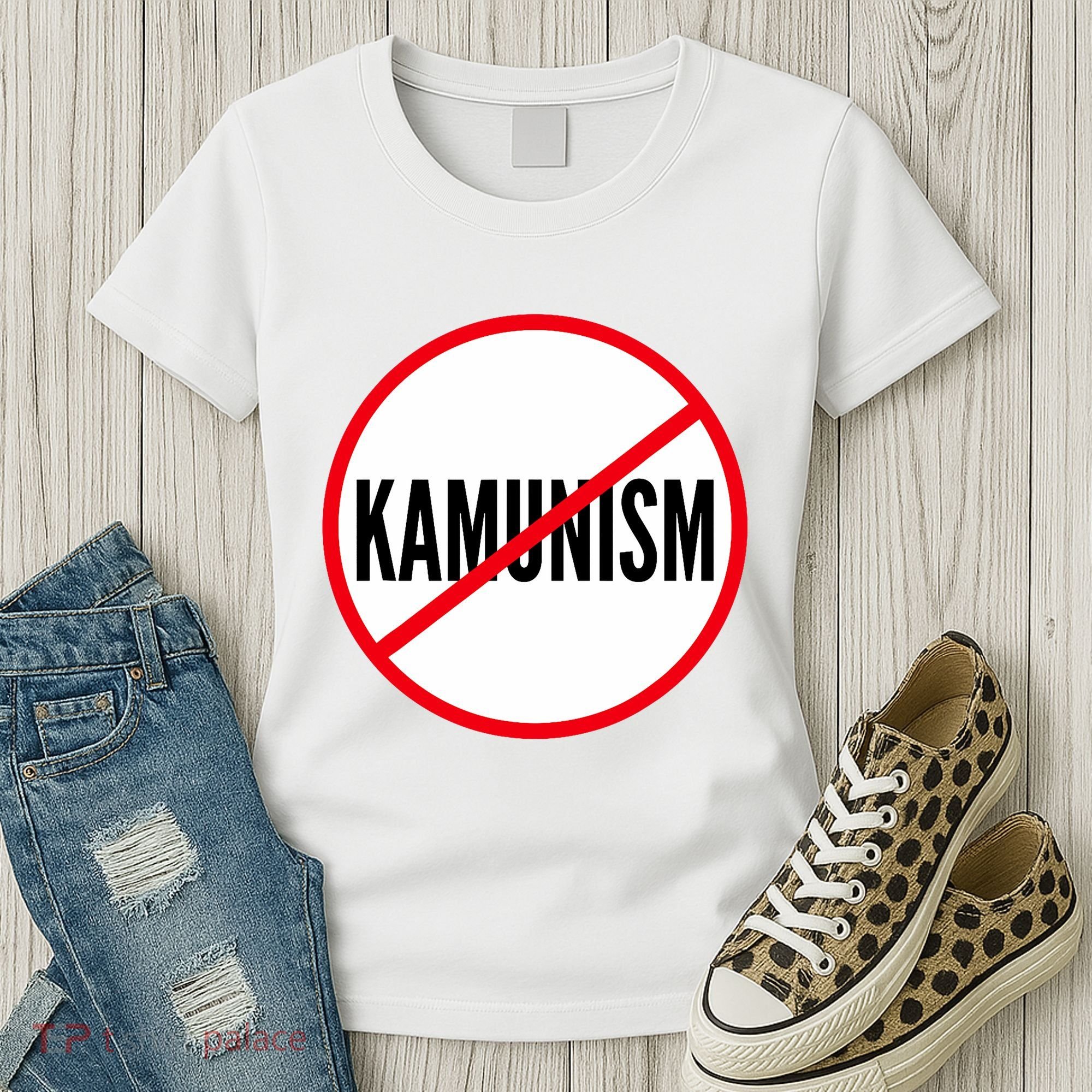 Kamunism No To Kamunism Women's T-Shirt