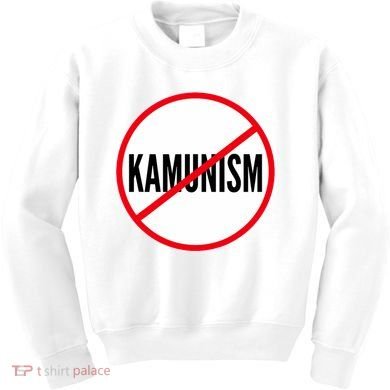 Kamunism No To Kamunism Kids Sweatshirt
