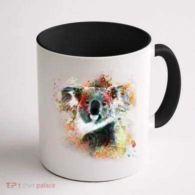 Koala Colorful Coffee Mug back