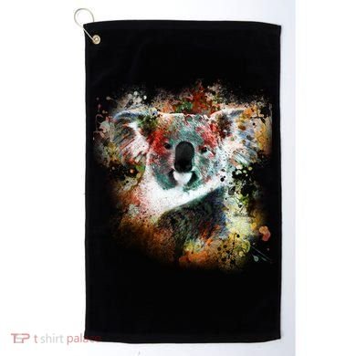 Koala Colorful Golf Towel