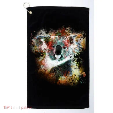 Koala Colorful Golf Towel