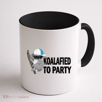 Koalafied To Party Coffee Mug thumb 1