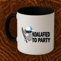Koalafied To Party Coffee Mug thumb 2
