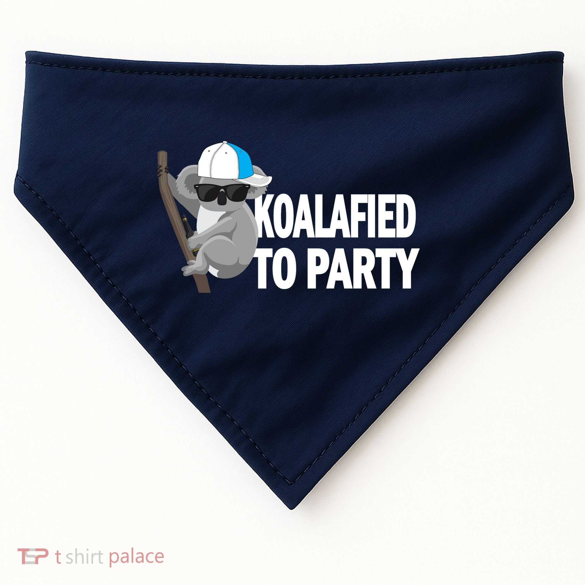 Koalafied To Party USA-Made Doggie Bandana