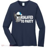 Koalafied To Party Women's Long Sleeve Shirt thumb 0