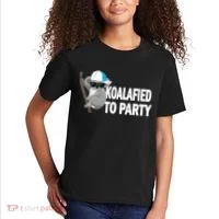 Koalafied To Party Kids T-Shirt thumb 2