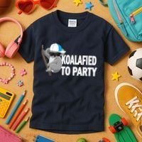 Koalafied To Party Kids T-Shirt thumb 3