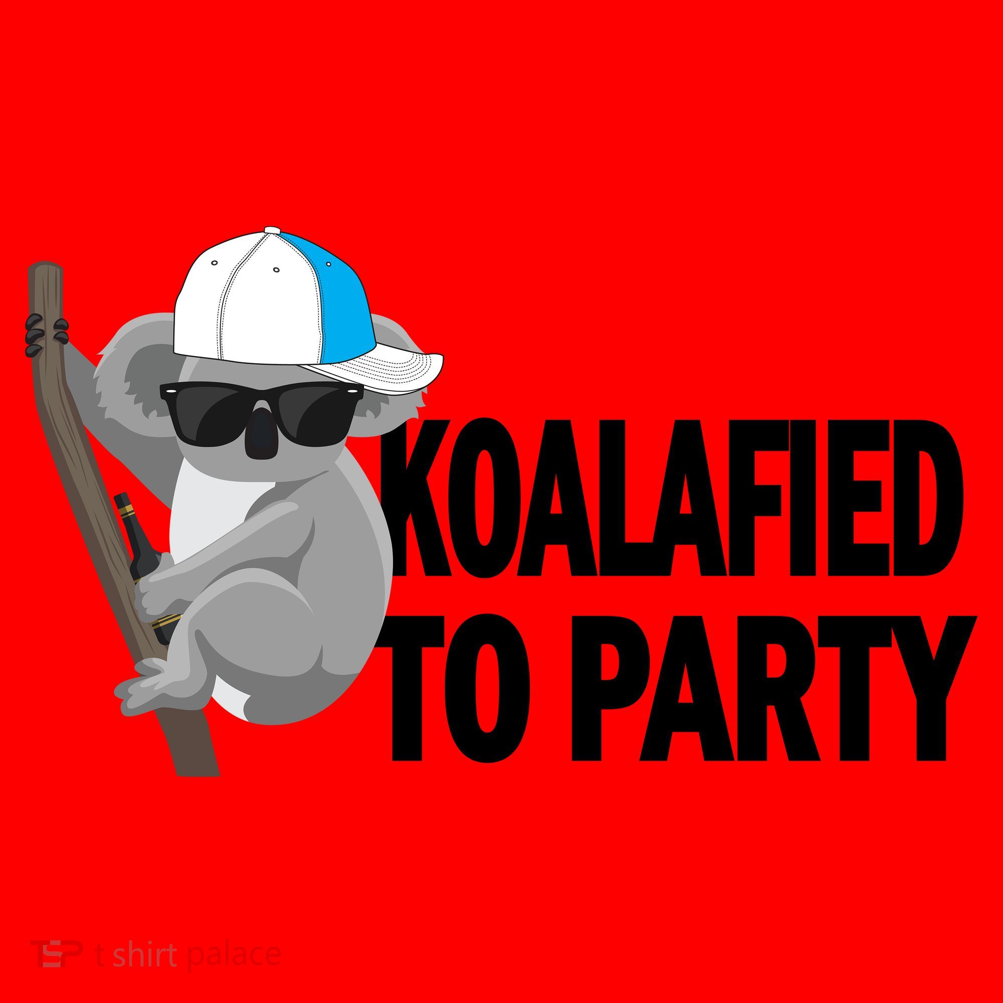Koalafied To Party Santa Hat