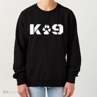 K9 Officer Canine K9 Unit Police Dog Paw Handler Trainer Women's Sweatshirt thumb 0