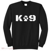 K9 Officer Canine K9 Unit Police Dog Paw Handler Trainer Sweatshirt thumb 0