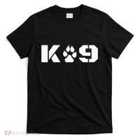 K9 Officer Canine K9 Unit Police Dog Paw Handler Trainer T-Shirt thumb 0