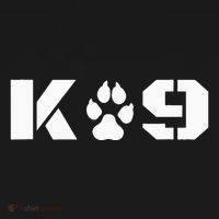 K9 Officer Canine K9 Unit Police Dog Paw Handler Trainer T-Shirt thumb 7