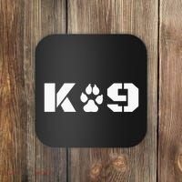 K9 Officer Canine K9 Unit Police Dog Paw Handler Trainer Coaster thumb 0