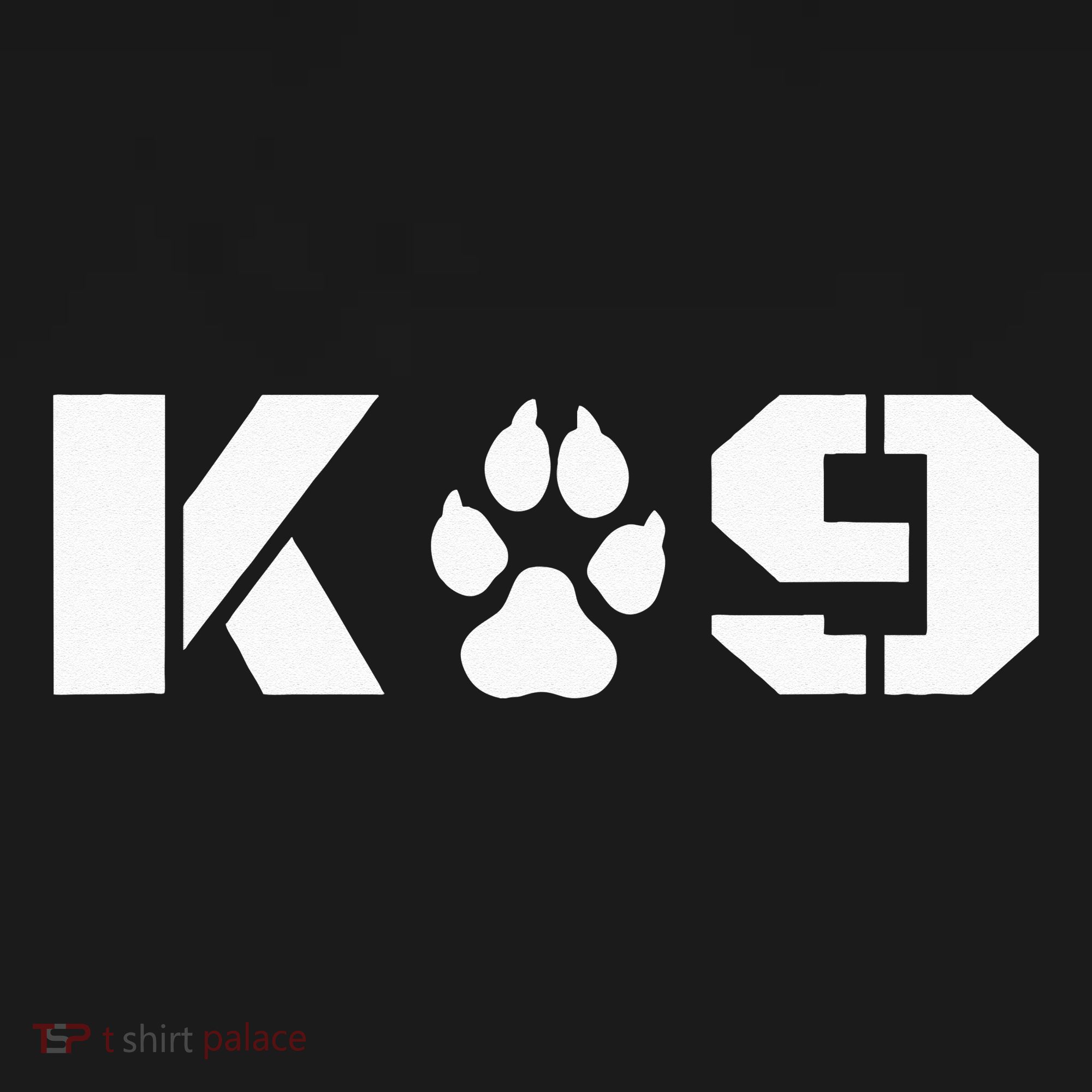 K9 Officer Canine K9 Unit Police Dog Paw Handler Trainer Mousepad