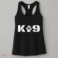 K9 Officer Canine K9 Unit Police Dog Paw Handler Trainer Women's Tank Top thumb 3