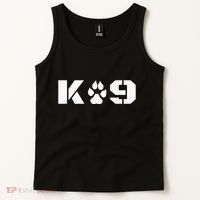 K9 Officer Canine K9 Unit Police Dog Paw Handler Trainer Tank Top thumb 2