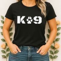 K9 Officer Canine K9 Unit Police Dog Paw Handler Trainer Women's T-Shirt thumb 2