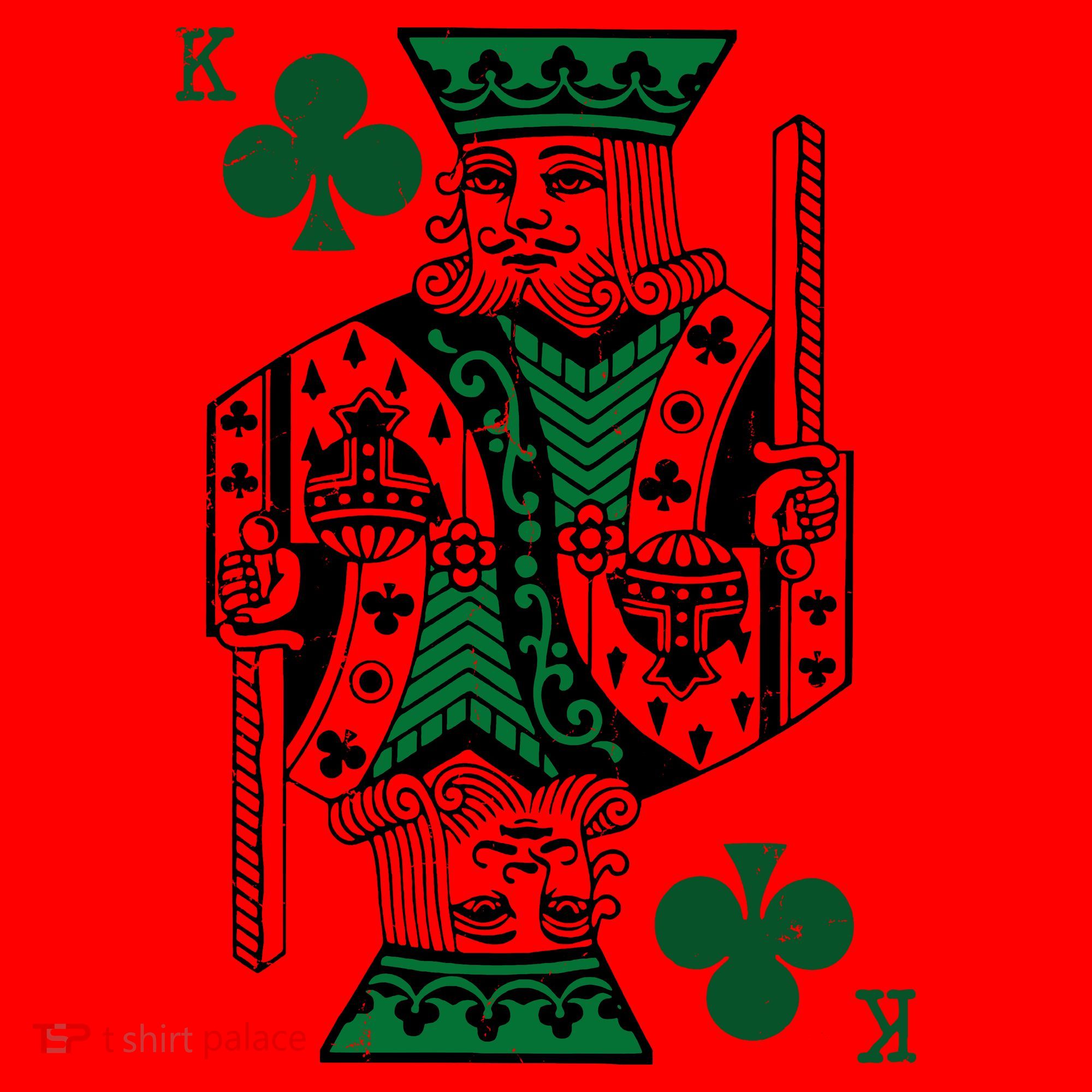 King Of Clubs Santa Hat