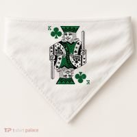 King Of Clubs USA-Made Doggie Bandana thumb 0