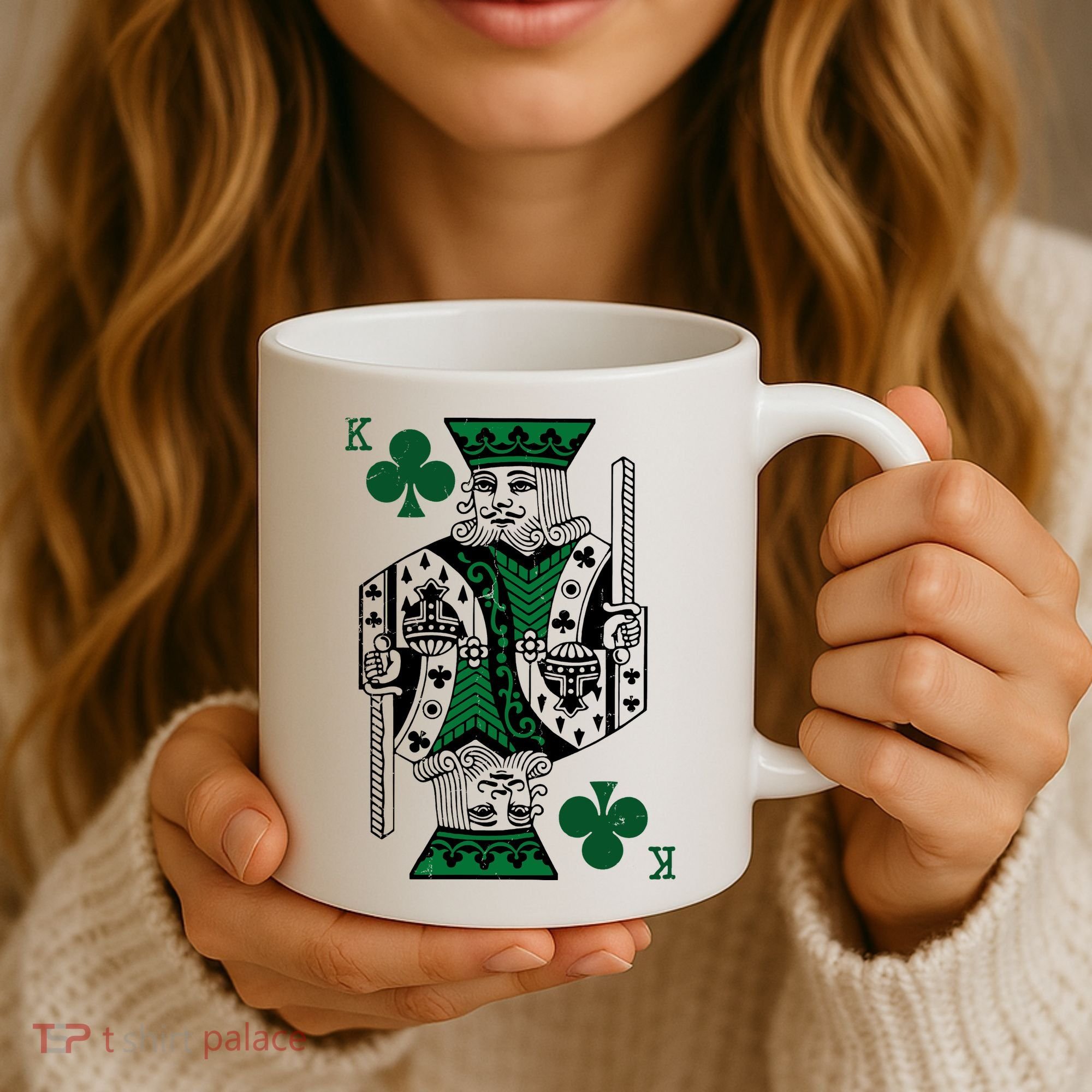 King Of Clubs Coffee Mug