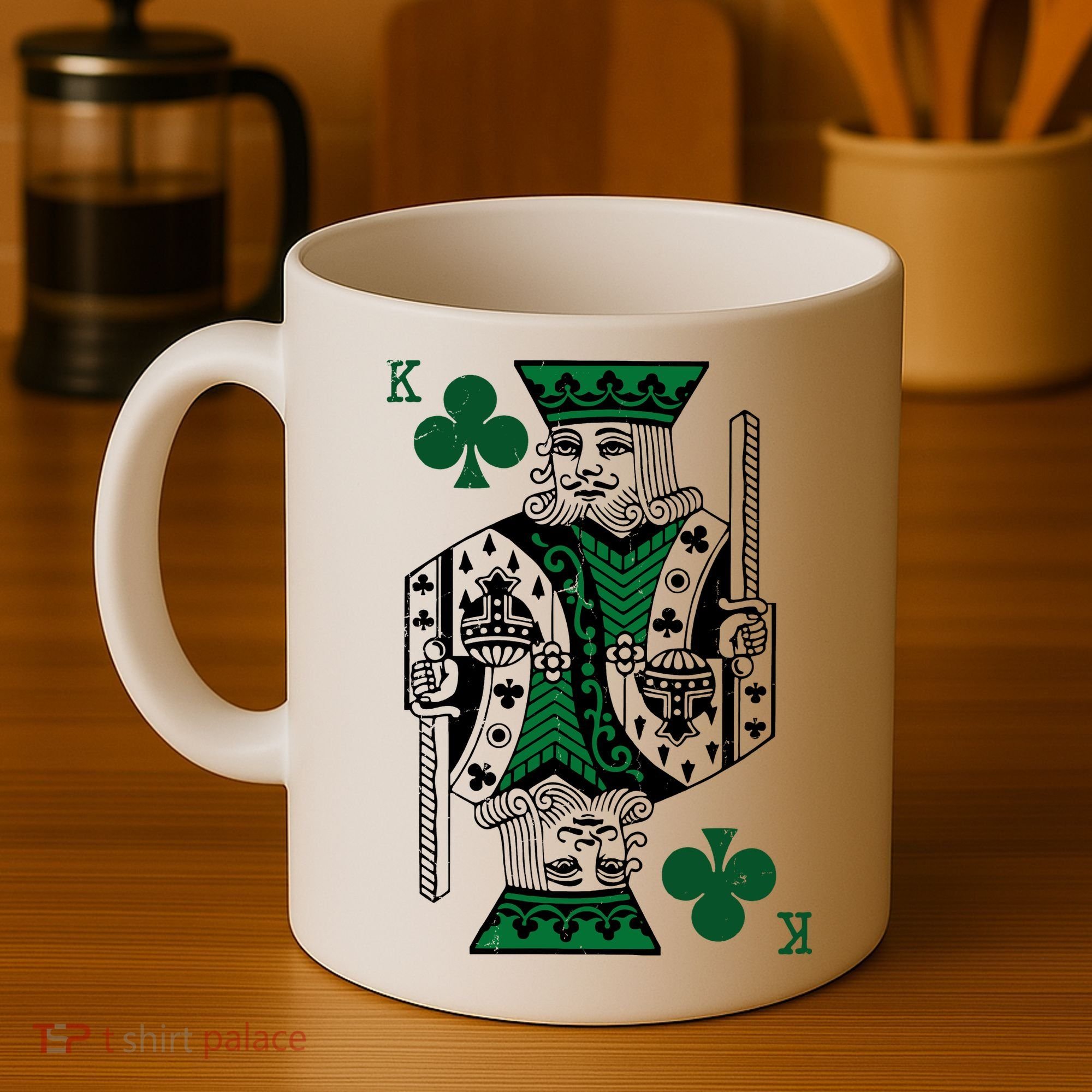 King Of Clubs Coffee Mug