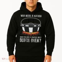 Kitchen Outdoor Campfire Cooking Dutch Oven Hoodie thumb 2