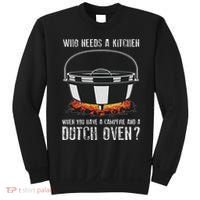 Kitchen Outdoor Campfire Cooking Dutch Oven Sweatshirt thumb 0