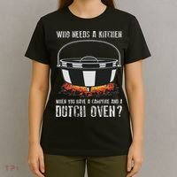 Kitchen Outdoor Campfire Cooking Dutch Oven T-Shirt thumb 4