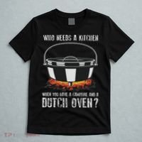 Kitchen Outdoor Campfire Cooking Dutch Oven T-Shirt thumb 5