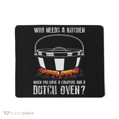 Kitchen Outdoor Campfire Cooking Dutch Oven Mousepad